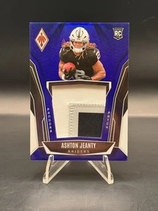 Parche Pandora Phoenix Ashton Jeanty 2025 azul/199 #12 tricolor MEM RC Raiders - Imagen 1 de 2