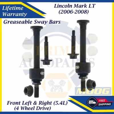 Barras estabilizadoras delanteras MOOG OEM para Lincoln Mark LT 2006-2008 5,4 L garantía de por vida Foto 1 de 4