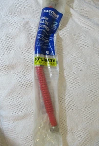 Hot Water Red 3/4" FIP Eastman WaterFlex Stainless Water Heater Connector  18 in - Picture 1 of 7