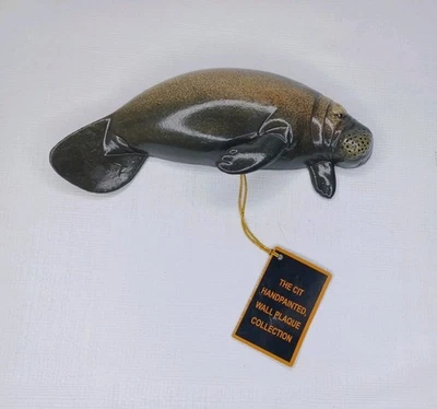 Guardar el Manatí Decorativo Plástico 3D Colgante de Pared Decoración del Hogar CIT Foto 1 de 4