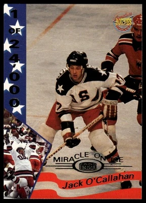 1995 Signature Rookies Miracle on Ice #24 Jack O'Callahan - Image 1 of 2