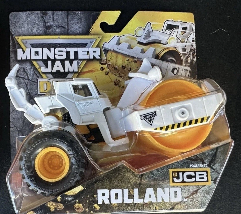 SPIN MASTER MONSTER JAM ГРЯЗЬ ОТРЯД JCB DIGITRON ROLLAND MOC - Изображение 1 из 1