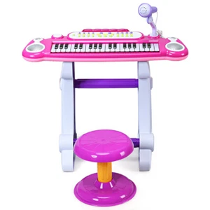 Topbuy 37 Keys Kids Piano Electronic Keyboard Musical Piano Toy with - Picture 1 of 5