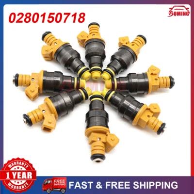 0280150718 8x inyectores de combustible para Ford F150 F250 F350 1993-03 4,6 L 5,0 L 5,4 L 5,8 L Foto 1 de 4