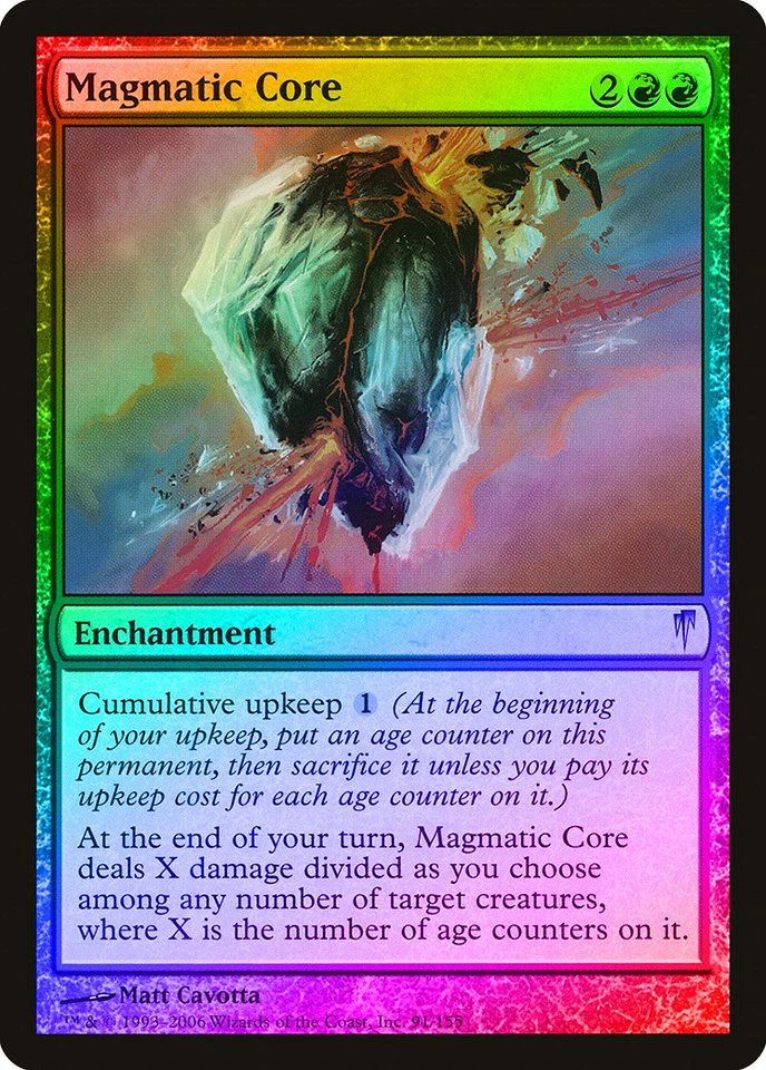 Magmatic Core FOIL Coldsnap NM Red Uncommon MAGIC THE GATHERING CARD ABUGames - Image 1 of 1