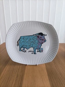 Retro Englische Eisenstein Keramik "Beefeater (Steak & Grill Set)" Speiseteller - Bild 1 von 4