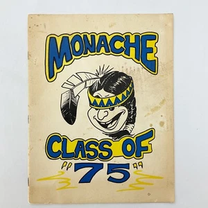 1975 Monache High School High School 10 Year Reunion 1985 Porterville CA Annual - Imagen 1 de 15