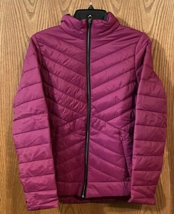 free country woven hooded water resistant heavyweight puffer jacket