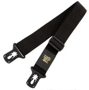 Ernie Ball 4056 2in PolyLock guitar strap with Locking ends, Black - Picture 1 of 2