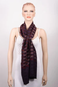 MISSONI SCHAL SCARF SCIALLE SCIARPA CHAL BUFANDA - ORANGE LABEL 15237 - Picture 1 of 9