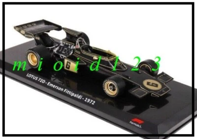 1972 - LOTUS 72D : FITTIPALDI - Monza GP WORLD CHAMPION - Die-cast F1 1/24 - Immagine 1 di 2