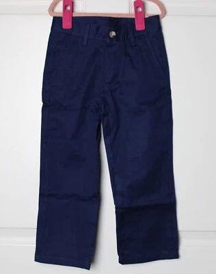 Pantalones escolares de preparación The Beaufort Bonnet Co Nantucket azul marino cintura ajustable 4T nuevos con etiquetas Foto 1 de 3