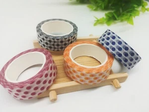 Washi Tape Polka Dots 15mmx10m MT420 - Picture 1 of 13