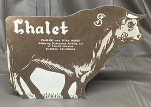 Lote de estacionamiento Chalet Panqueques y Steak House Menú Anaheim California Disneyland - Imagen 1 de 5