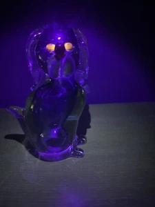 SECLUSO MURANO DRIOLI LIQUER GLASS BOTTLE DEANTER UV - Picture 1 of 10