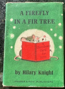 Vtg Nutshell Library Firefly in Fir Tree Knight 1963 Mini Book Rare Good DJ D1 - Picture 1 of 4