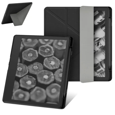 For Kindle Scribe 2024 Case 10.2" Flip Cover Smart Case Stand With Pencil Holder - Image 1 of 4