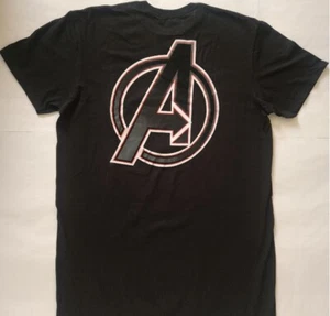 Marvel - Men's Marvel "Endgame A Logo" Graphic Tee (XL) - Black - Picture 1 of 3