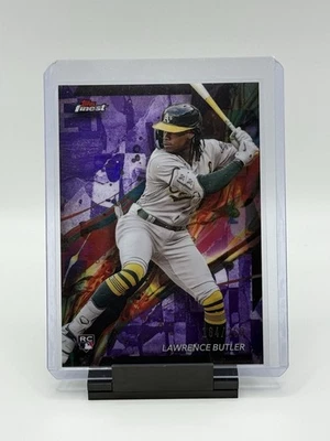 2024 Topps Finest - Common Lawrence Butler #86 Purple Refractor /250 (RC) - Image 1 of 2