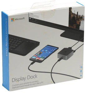 Microsoft Display Dock HD-500 Lumia 950 950XL Keyboard Mouse Monitor Interface - Picture 1 of 3