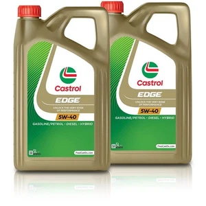 2x 5 L = 10 LITER CASTROL EDGE 5W-40 MOTOR-ÖL MOTOREN-ÖL 31439757 - Bild 1 von 5