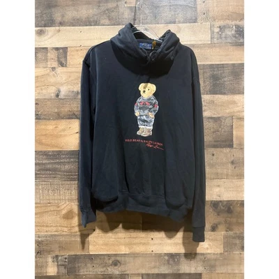 Sudadera con Capucha Polo Ralph Lauren Oso Reno Gráfico - Talla Grande Foto 1 de 4