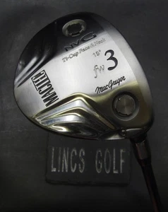 MacGregor Mactec NVG Ti-Cup Face 15° 3 Wood Regular Graphite Shaft MacTec Grip - Picture 1 of 6