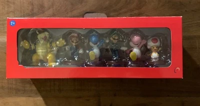 Brand NEW Nintendo Super Mario 6 Mini Figure Collector Set Wave 1  2011 - Image 1 of 4