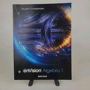 Savvas enVision Algebra 1 Common Core Student Companion 2024 Paperback - Picture 1 of 9