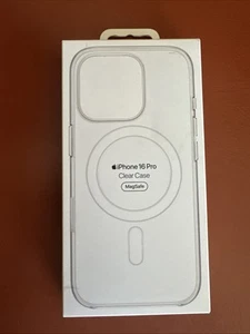 Genuine Apple Clear Case with MagSafe for iPhone 16 Pro - New - Photo 1 sur 3