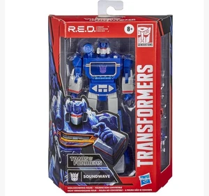 Hasbro R.E.D. Transformers Robots In Disguise Soundwave G1 Action Figure - Picture 1 of 3