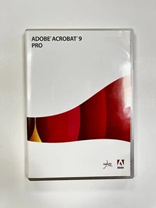 Adobe Acrobat 9 Pro Professional for Mac with Serial Number - Picture 1 of 4