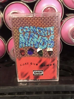 Concrete Minds We Lost Our Minds Cassette Tape SEALED PROMO Cush Records 1993/4  - Image 1 of 3