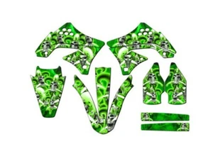 2009-2011 KX 450F JESTER Green Senge Graphics Kit Compatible with Kawasaki - Picture 1 of 4