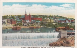 Berlin, NH - Gesamtansicht von der Mason Street Bridge - Bild 1 von 2