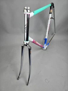 Rahmen Set Simonelli Specialissima Columbus SLX Cinelli bunt frame chrome 62 cm - Bild 1 von 18
