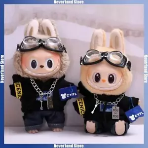 Fashion Overalls Labubu V1 V2 Dolls Clothing Accessories Kpop Idol Doll Clothes - Picture 1 of 27