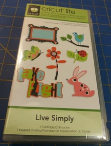 Cartucho Cricut LIVE SIMPLEMENTE estado de enlace completo desconocido - Imagen 1 de 10