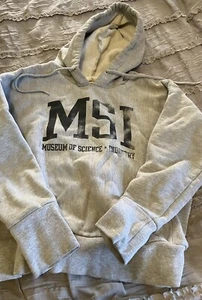 MSI Museum Of Science Industry CHAMPION Reverse Weave Youth M Hoodie Sweatshirt - Picture 1 of 3