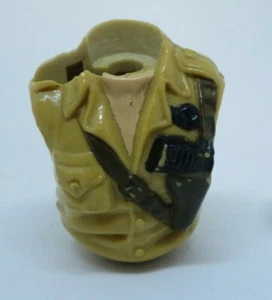 Gi Joe Body Part 1984 Recondo Back+Chest DISCOLORED/BROKEN LP - Picture 1 of 3