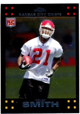 2007 Topps Chrome - #TC197 Kolby Smith (RC) - Image 1 of 2