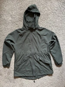 Zella Womens Full Zip Hooded Jacket Size M Green Outerwear - Picture 1 of 9