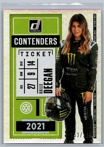 /199 2021 Donruss Contenders Ticket Holo Foil #CON1 Hallie Deegan - NM-MT