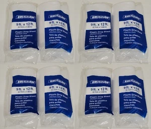 8er Pack Vaughan Kunststoff Fall Blätter Tücher zum Bemalen 9x12ft Plane Wasserdicht - Bild 1 von 1