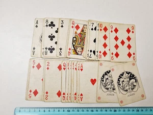 Karten Von Spiel Poker Bridge Rommé Original Vintage Playing Card Neu New - Bild 1 von 2