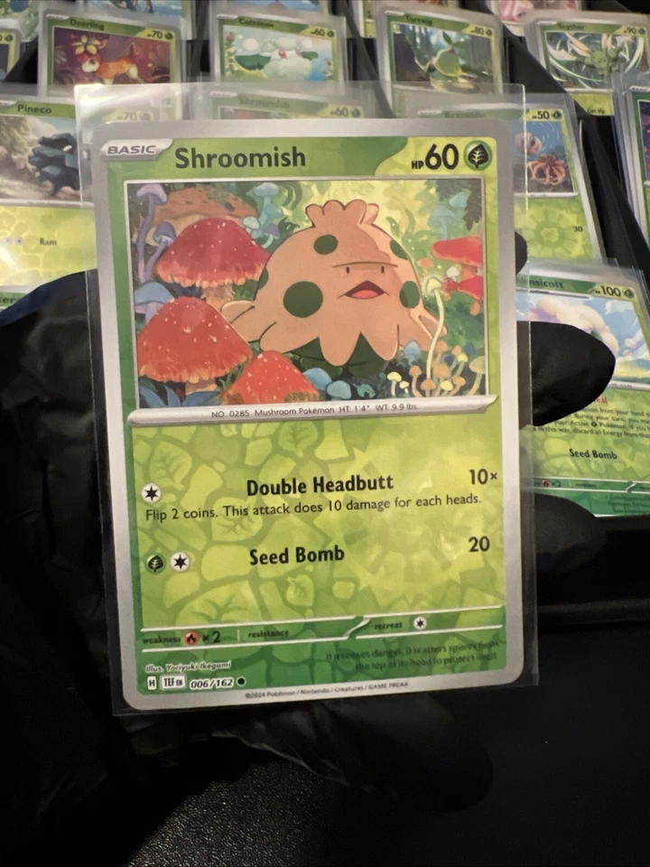 Shroomish 006/162 Sv05: Temporal Forces Reverse Holo - Image 1 of 1