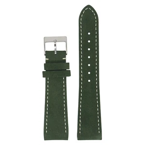 StrapsCo Mens Suede Leather Watch Band Strap 16mm 18mm 19mm 20mm 21mm 22mm 24mm - Picture 1 of 32