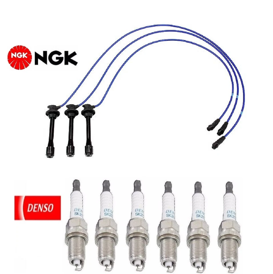 Настраиваемый комплект проводов свечей зажигания и свечей зажигания для Toyota Sienna 1998-2000 - Изображение 1 из 1