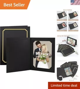 50 Stück, 6x8 oder 8x10 Fotoordner, Karton Bilderrahmen, Papier Foto F... - Bild 1 von 8