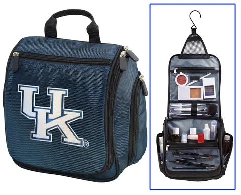 University of Kentucky Cosmetic Bag Shaving Kit UK Travel Dopp Kit Men Ladies Cover